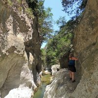 Patsos Gorge rope hold