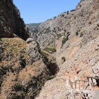 Walking - Aradeina Gorge downhill